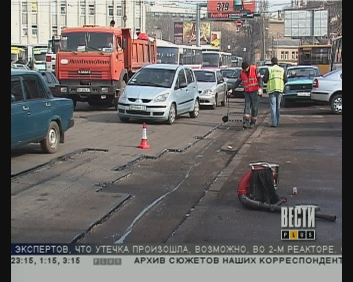 Ремонтные работы по приведению улиц и магистралей Одессы