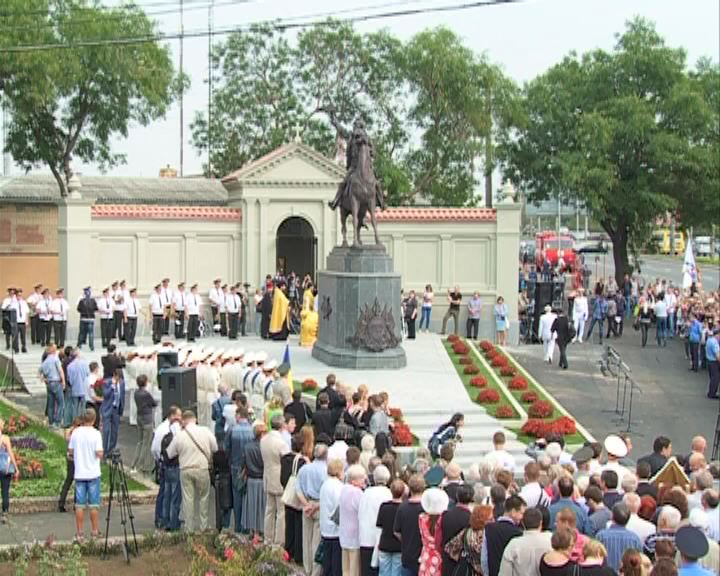Открытие памятника А.В. Суворову