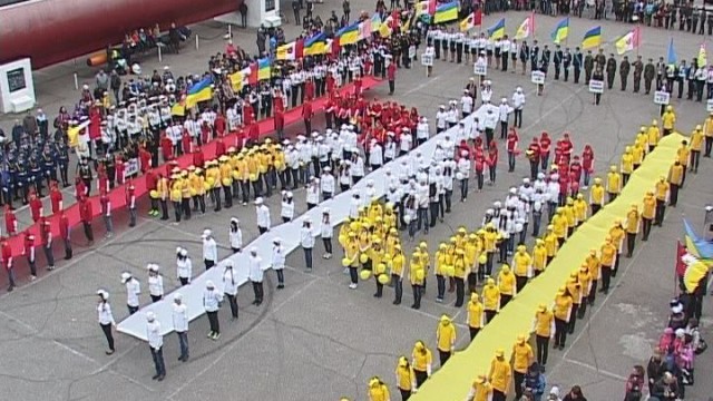 Праздник в Киевском районе по случаю 70-летия Освобождения Одессы