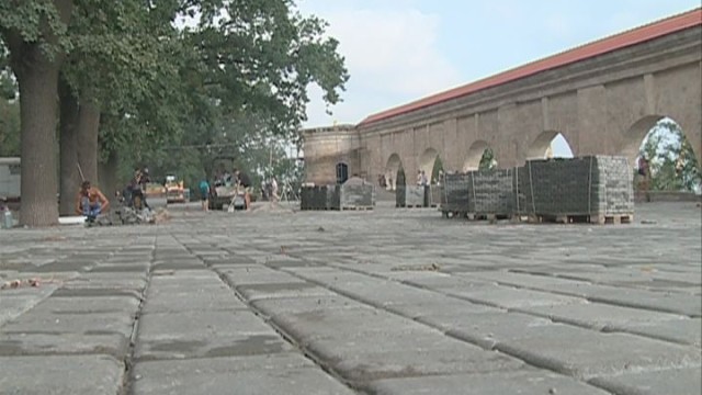 Реставрация Карантинной аркады