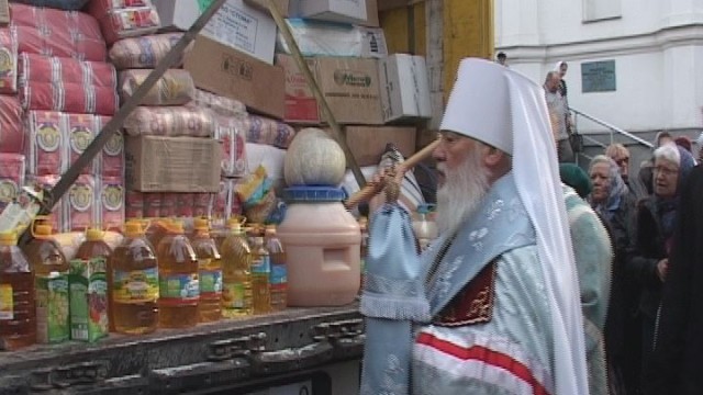 Одесская епархия помогает мирным жителям Востока Украины
