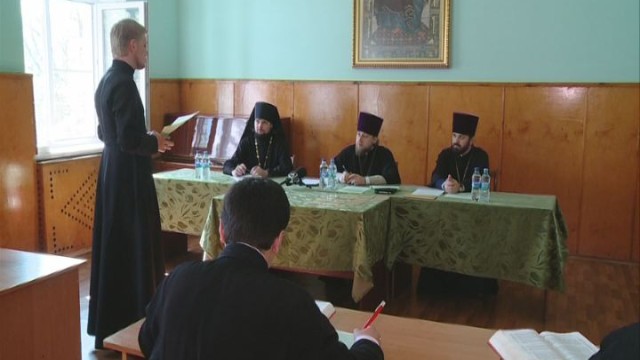 Экзаменационная сессия в Одесской духовной семинарии