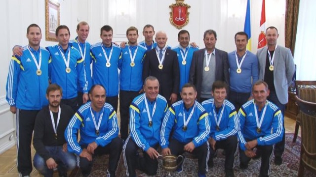 Золотые медали сборной Украины
