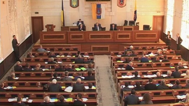 Последняя сессия Одесского областного совета