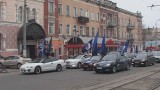 Автопробег и фаер-шоу перед матчем «Черноморца»