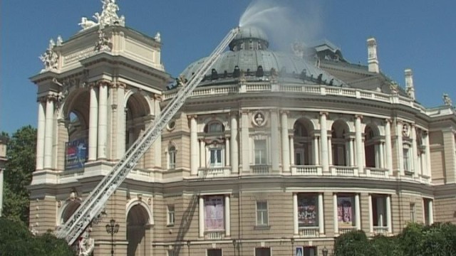 Пожарно-тактические учения ГСЧС в оперном театре