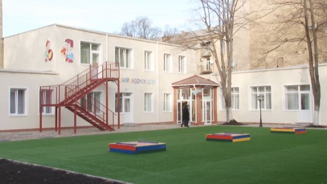 Новый детский сад на Базарной