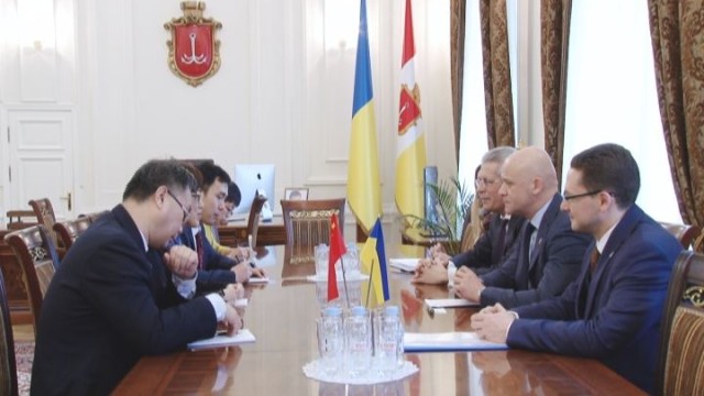 Мэр Одессы встретился с Генконсулом КНР в Одессе