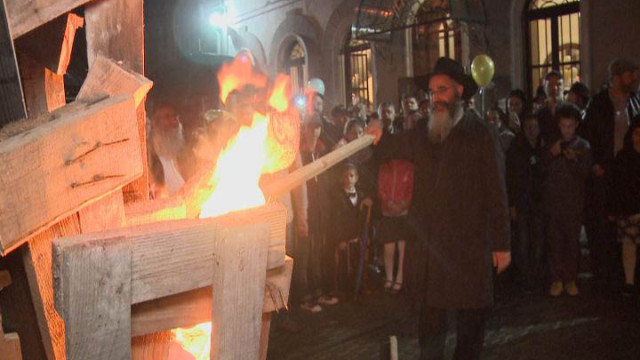 Праздник в одесской общине ХАБАД