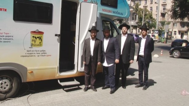 Синагога на колесах: Мицво-мобиль завершил своё путешествие в Одессе
