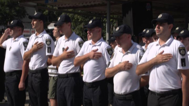 Вторая годовщина Патрульной полиции Одессы